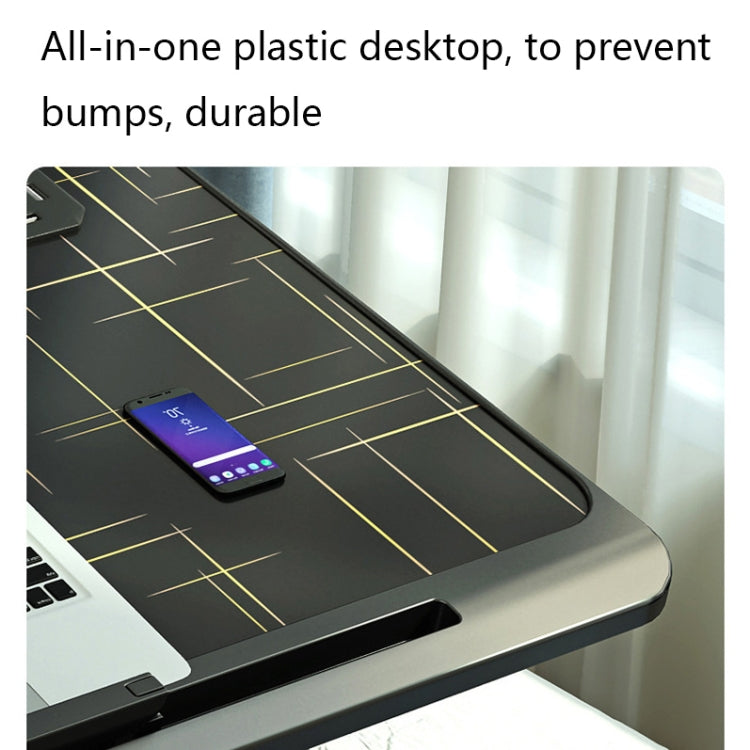 N6 Bureau d'ordinateur pliable et relevable, Style :, Type basique, Type tiroir, Tiroir+Étagère, Tiroir+USB, Tiroir+Étagère+USB