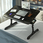 N6 Bureau d'ordinateur pliable et relevable, Style :, Type basique, Type tiroir, Tiroir+Étagère, Tiroir+USB, Tiroir+Étagère+USB