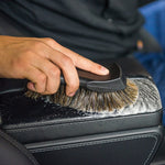 Car Horsehair Interior Leather Brush, Horsehair