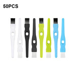 50 brosses de nettoyage pour interstices, brosses pour presse-ail, brosses pour machines à café, 50 pièces