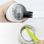 50 brosses de nettoyage pour interstices, brosses pour presse-ail, brosses pour machines à café, 50 pièces