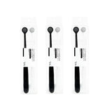 3 boîtes de brosses à dents RAOYI Spiral Hair Couple Teeth Brush petite tête ronde à poils doux pour adultes