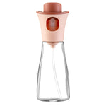 Bouteille de pulvérisation d'huile pour barbecue à pression gros calibre, rose, bleue, blanche