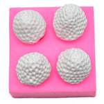 Moule en silicone fraise pour la décoration de gâteaux au chocolat, décoration de gâteaux