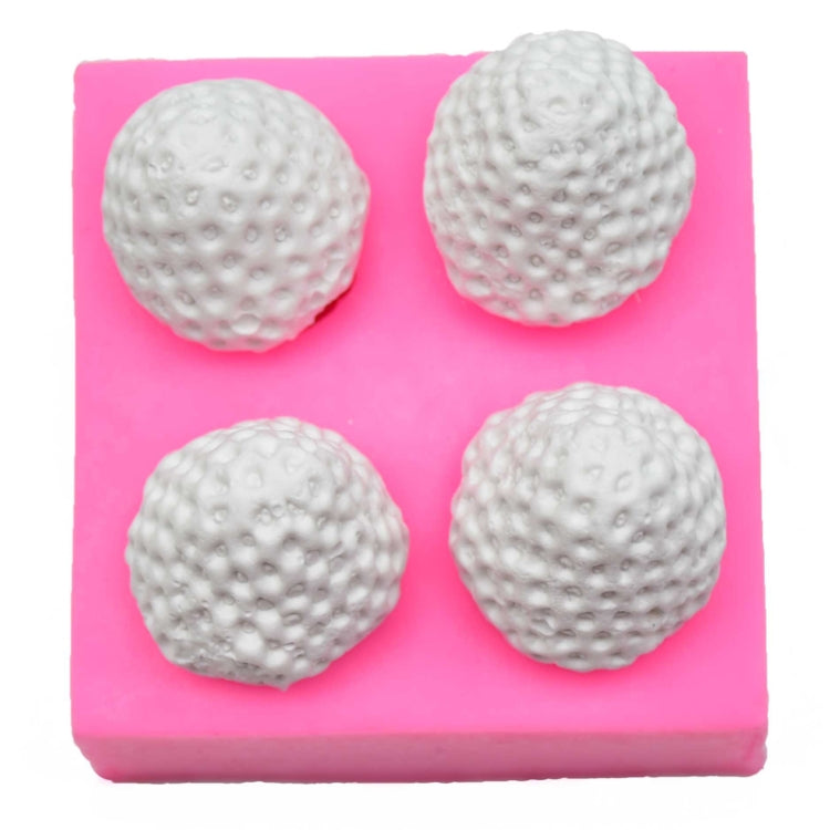 Moule en silicone fraise pour la décoration de gâteaux au chocolat, décoration de gâteaux