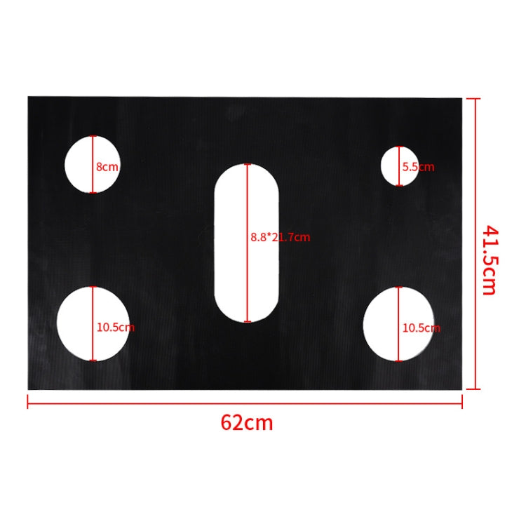 Coussin de protection en téflon anti-éclaboussures pour cuisinière à gaz 5 feux, 0,2 mm, 0,3 mm, 0,4 mm