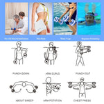 Paire d'haltères flottants en mousse EVA pour piscine, haltères réglables pour exercice