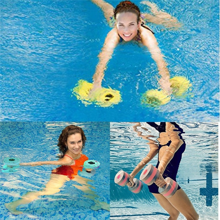 Paire d'haltères flottants en mousse EVA pour piscine, haltères réglables pour exercice