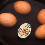 Minuteur de cuisson pour œufs durs, minuteur en forme d'œuf changeant de couleur, spécifications : Japonais, Poussin jaune, Poussin rouge, Poussin vert, Poussin violet, Poussin orange, Poussin rose, Japonais