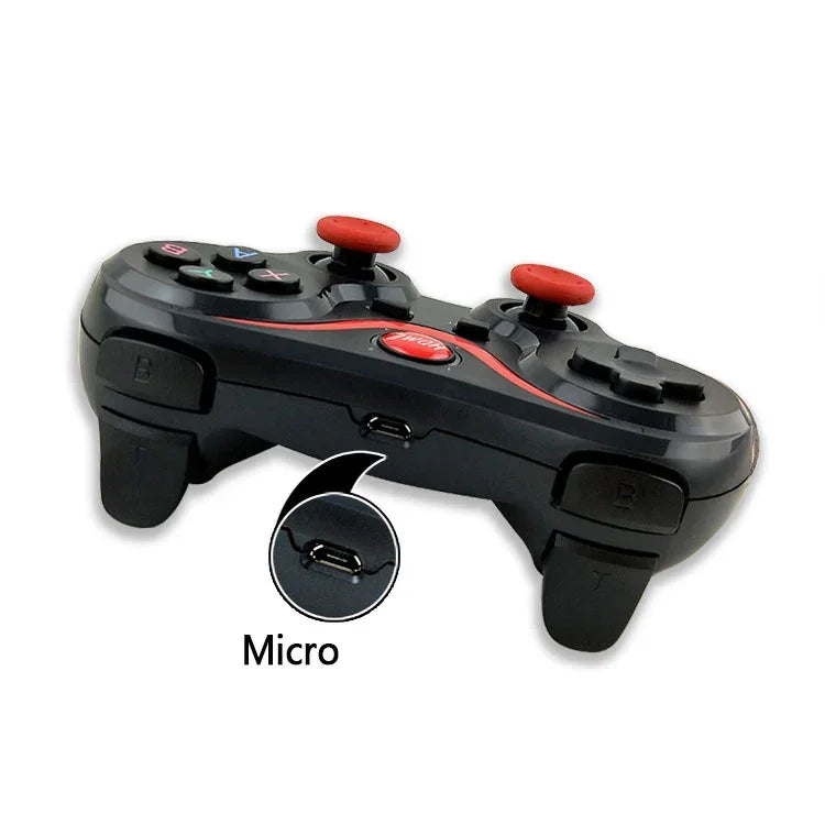 Manette de jeu sans fil Bluetooth à connexion directe pour téléphones Android/iOS T3