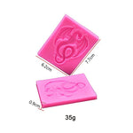 2 PCS Moule en silicone pour décoration de gâteau en chocolat Ptérodactyle, Moule en silicone DIY
