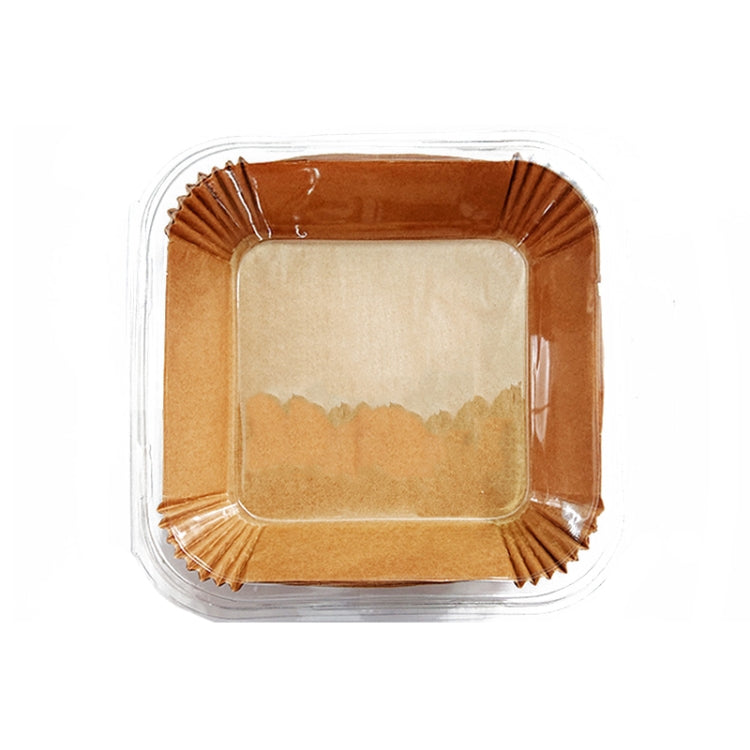 50 pièces/boîte, Doublure de friteuse à air, Plateau en papier absorbant l'huile et résistant à l'huile pour la cuisson, Couleur normale 50 pièces, Blanc 50 pièces