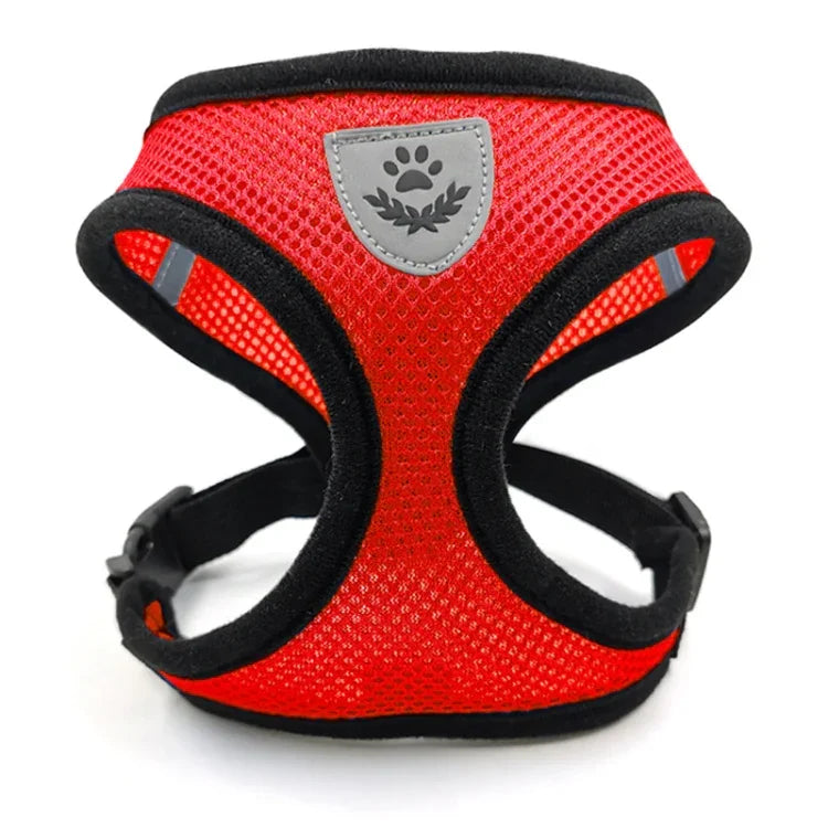 Harnais pour petit et moyen chien, chat, respirant, pour la promenade, Taille : S Poitrine Dos, M Poitrine Dos, L Poitrine Dos, XL Poitrine Dos