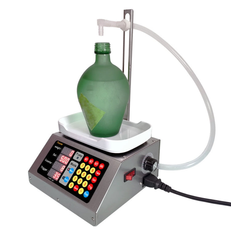 Machine de remplissage et de distribution automatique de liquides de petite taille avec pesée quantitative, prise américaine, CSY-1810