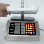 Machine de remplissage et de distribution automatique de liquides de petite taille avec pesée quantitative, prise américaine, CSY-1810