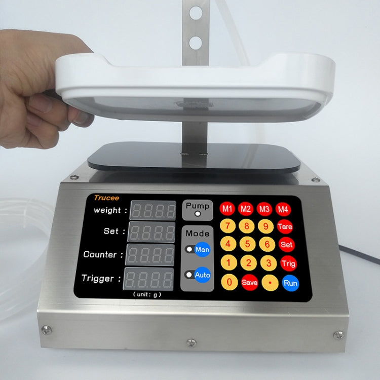 Machine de remplissage et de distribution automatique de liquides de petite taille avec pesée quantitative, prise américaine, CSY-1810