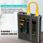 Détecteur unilatéral de tête cristal de câble réseau multifonction ANENG 2 pièces, livraison couleur aléatoire