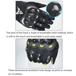 MOTOCENTRIC 13-MC-010 Gants de moto respirants à écran tactile, M, XL