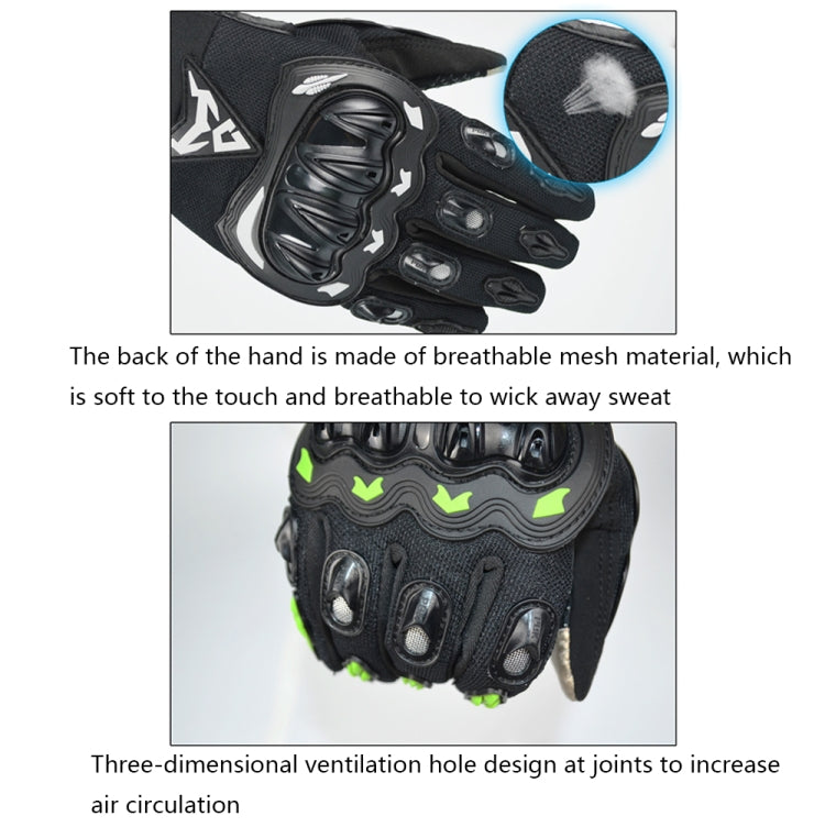 MOTOCENTRIC 13-MC-010 Gants de moto respirants à écran tactile, M, XL