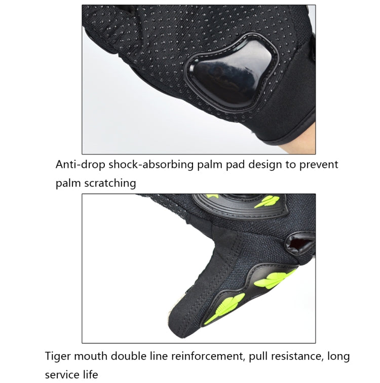 MOTOCENTRIC 13-MC-010 Gants de moto respirants à écran tactile, M, XL