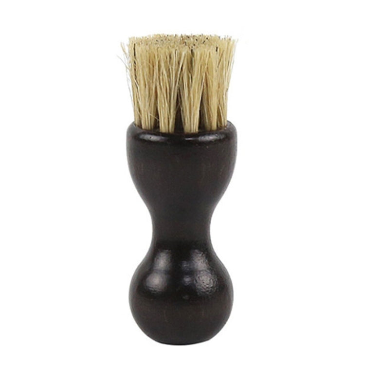 Hutcar Gourde Hêtre Cochon Brosse à Huile Polie au Gris Brosse Multifonction, Laque, Bûche