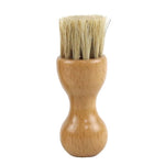 Hutcar Gourde Hêtre Cochon Brosse à Huile Polie au Gris Brosse Multifonction, Laque, Bûche
