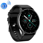 Montre de sport connectée ZL02 avec surveillance de la fréquence cardiaque, de la pression artérielle et de l'oxygénation, podomètre, Bluetooth sans fil, bleu, noir, rose, or