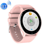 Montre de sport connectée ZL02 avec surveillance de la fréquence cardiaque, de la pression artérielle et de l'oxygénation, podomètre, Bluetooth sans fil, bleu, noir, rose, or