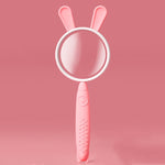 Jouet loupe HD 3x loupe dessin animé cadeau pour enfants, lapin rose, ours café, chaton bleu, cerf jaune