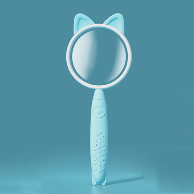Jouet loupe HD 3x loupe dessin animé cadeau pour enfants, lapin rose, ours café, chaton bleu, cerf jaune