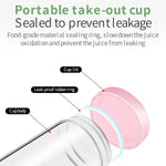 Presse-agrumes domestique, tasse à jus portable multifonction, 400 ml