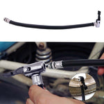 Tube d'extension de valve Schrader pour pompe gonflable bouche d'inflation rapide pour pneu, tube d'extension de bouche