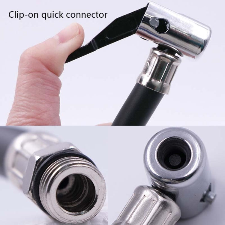 Tube d'extension de valve Schrader pour pompe gonflable bouche d'inflation rapide pour pneu, tube d'extension de bouche
