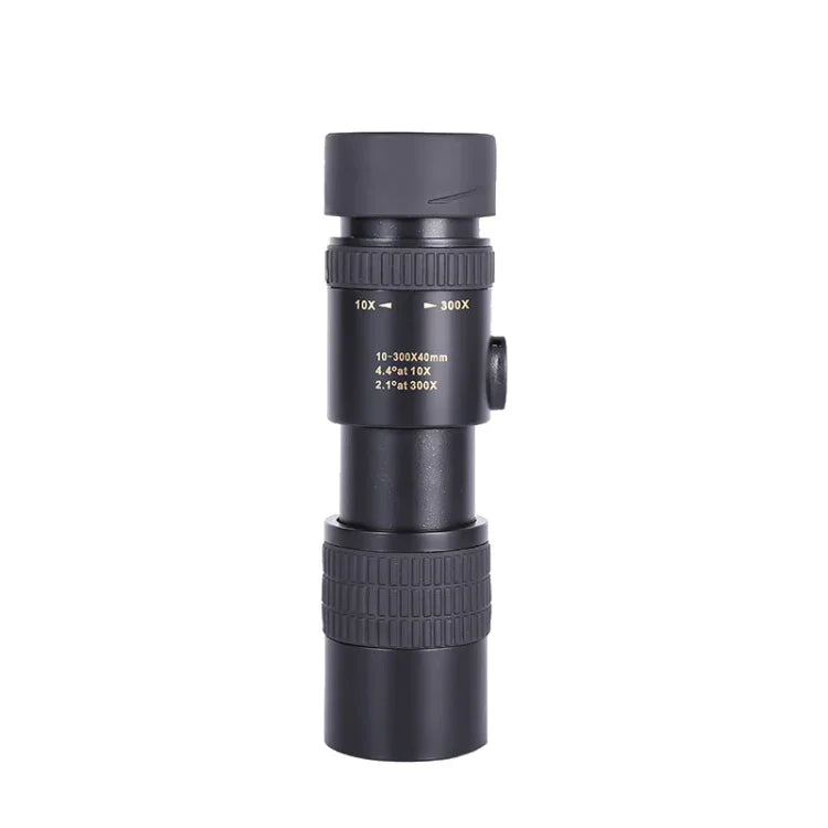 Télescope Monoculaire HD 10-300x40 Prisme BAK4, Style :, Standard