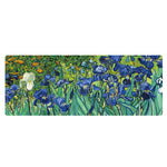 Am002 Grand tapis de souris en caoutchouc pour bureau avec peinture à l'huile, bords cousus 300x800x4mm, sans bords cousus 400x900x1.5mm, bords cousus 400x900x3mm, bords cousus 400x900x2mm, bords cousus 300x800x2mm