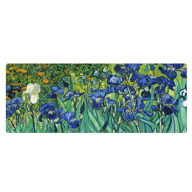 Am002 Grand tapis de souris en caoutchouc pour bureau avec peinture à l'huile, bords cousus 300x800x4mm, sans bords cousus 400x900x1.5mm, bords cousus 400x900x3mm, bords cousus 400x900x2mm, bords cousus 300x800x2mm