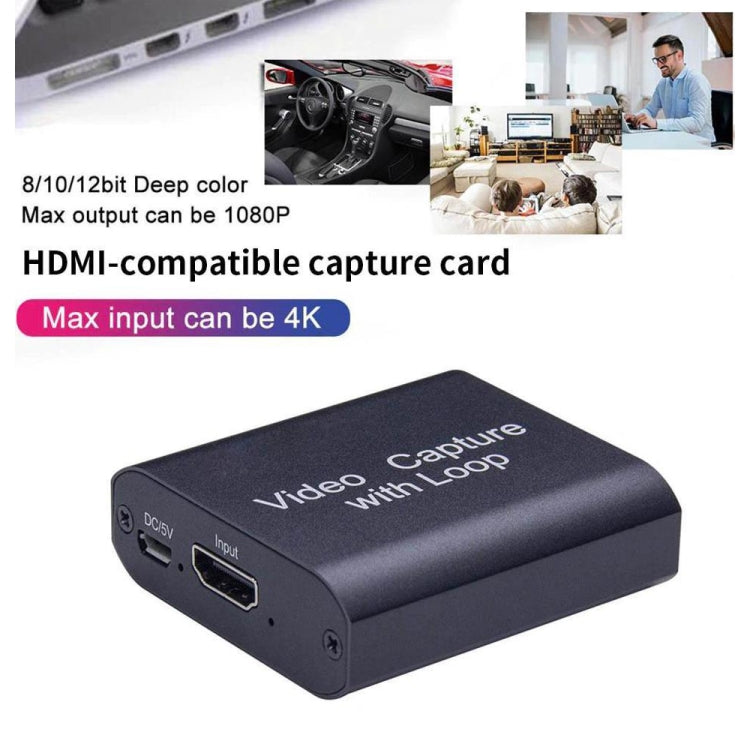 Carte de capture vidéo HD USB vers HDMI prend en charge 4K X 2K