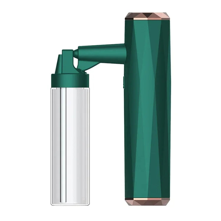Machine de Désinfection Électrique d’Intérieur à Atomisation Lumière Bleue Portable, Blanc Perle, Vert Foncé