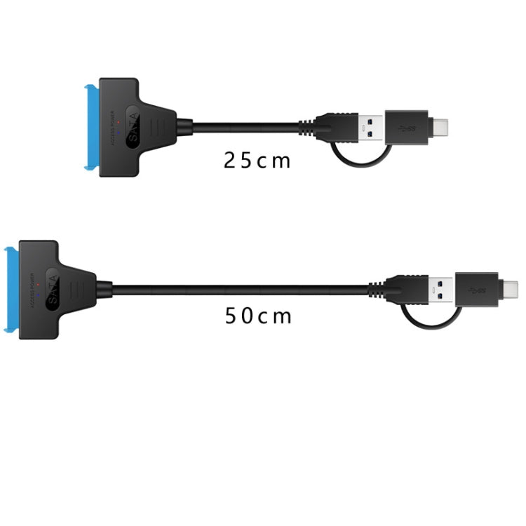 Câble adaptateur disque dur T10 USB3.1 vers SATA facile à utiliser