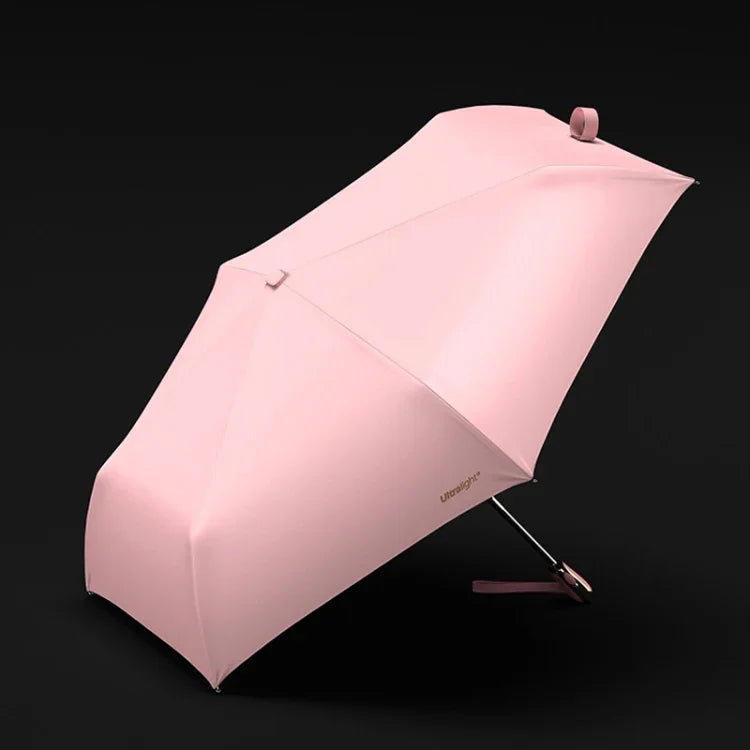 Parapluie anti-UV pluie ou soleil avec colle noire légère