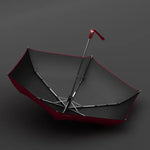 Light Black Glue Sunside Anti-UV Rain or Shine Umbrella