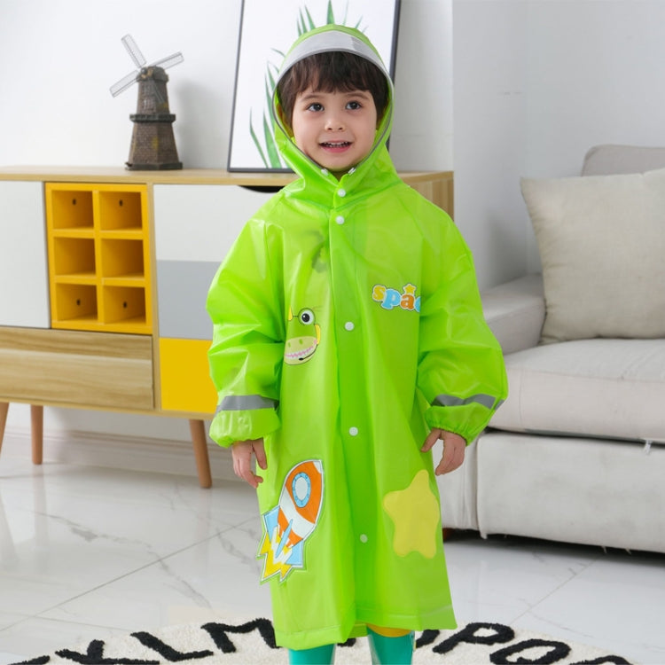 Imperméable pour enfants avec large bord de chapeau et siège pour cartable, S, M, L, XL, XXL