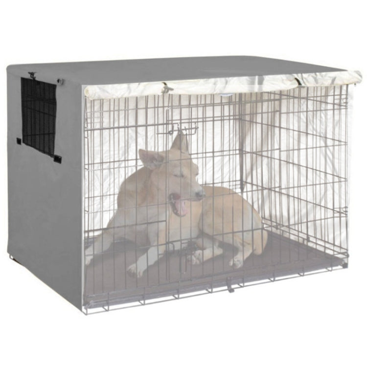 Housse de cage pour animaux de compagnie en tissu Oxford, anti-poussière, imperméable et pare-soleil pour meubles d'extérieur, 63,5 x 48 x 50 cm, 79 x 50,8 x 53 cm, 94 x 61 x 63,5 cm, 109 x 74 x 76 cm, 124,5 x 79 x 84 cm