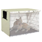 Housse de cage pour animaux de compagnie en tissu Oxford, anti-poussière, imperméable et pare-soleil pour meubles d'extérieur, 63,5 x 48 x 50 cm, 79 x 50,8 x 53 cm, 94 x 61 x 63,5 cm, 109 x 74 x 76 cm, 124,5 x 79 x 84 cm