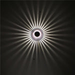 Lumière d'allée LED en aluminium, lampe de couloir décorative Tournesol, installation visible 1W, installation visible 3W, installation invisible 1W, installation invisible 3W