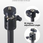 Plus Metal Disc Projector Bracket Camera Floor Desktop Bracket,Size:, 0.3m With PTZ, 1.4 m With PTZ