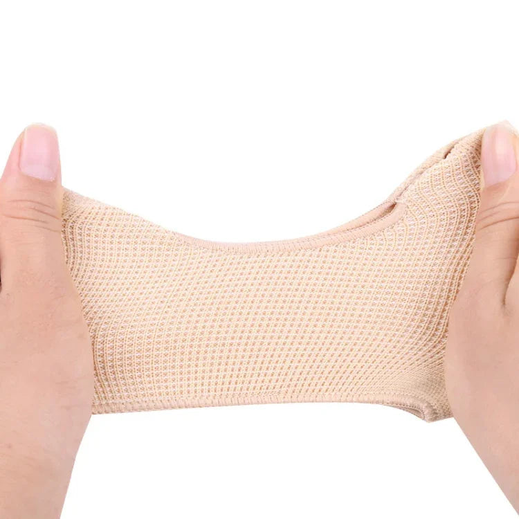 1 paire de chaussettes correctrices de l'hallux valgus avec coussinets d'avant-pied filetés en forme de U, S, L
