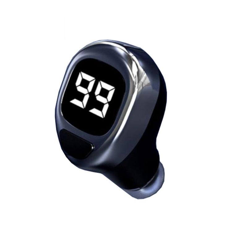 Écouteur Bluetooth F6 Mini Invisible, affichage numérique, F6 Noir, F6 Blanc