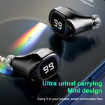 Écouteur Bluetooth F6 Mini Invisible, affichage numérique, F6 Noir, F6 Blanc