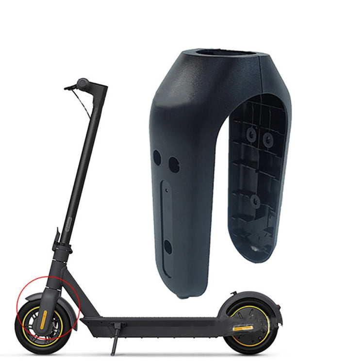 Accessoires pour trottinette, protection de fourche avant pour Ninebot MAX G30, spécifications : housse, housse + autocollant réfléchissant